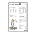 Fellowes Menu Laminating Pouches 18" x 12" 