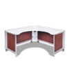 Swiftspace Social + Space-Saver 4' x 4' Collapsible Workstation SS2948L2948R 