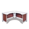 Swiftspace Social + Space-Saver 4 x 4 Collapsible Workstation SS2948L2948R 
