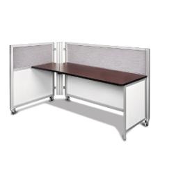 Swiftspace Solo Single Surface Space-Saver Right 4' x 3' Collapsible Workstation SS4134L4148R