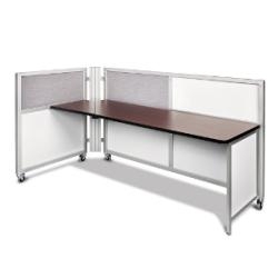 Swiftspace Solo Single Surface Left 6' x 3' Collapsible Workstation SS4168L4134R