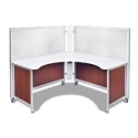 Swiftspace Solo + Space-Saver 4 x 4 Collapsible Workstation SS5248L5248R 