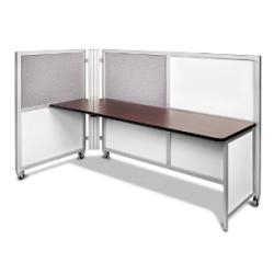 Swiftspace Solo + Single Surface Left 6' x 3' Collapsible Workstation SS5268L5234R