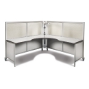 Swiftspace Solo + 6 x 6 Collapsible Workstation SS5268L5268R 