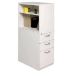 Swiftspace Platinum Finish Left Facing Mobile Tower Box-Box-File Cabinet GSSBBFTOWERL