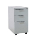Swiftspace Platinum Finish Mobile Pedestal File-File Cabinet GSSFF 