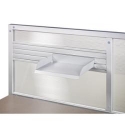 Swiftspace Powder Coated Aluminum Letter Paper Tray GSSPAPERSHELF 