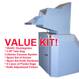Herbold NSA High Security Disintegrator 35/42C Value Kit - HER 3542V