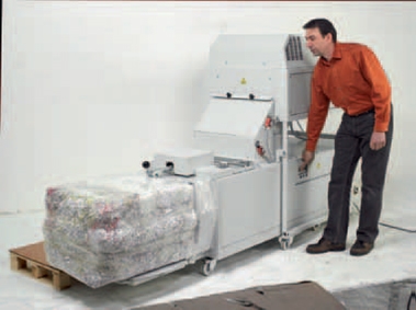 Intimus 14.87 6mm x 50mm Cross Cut Shredder Baler Combo - INT 14.87 6MM CC