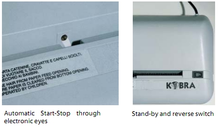 Kobra C-100 Deskside Paper Shredder - KOB C-100