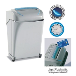 Kobra 240 SC Smart Card High Security Shredder NSA/CSS 9-12 Approved for Destruction of Smart Cards