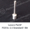 Lassco PD516-2.5 Standard 5/16in Single Drill Bit (2.5in Drilling Capacity) Lassco PD516-2.5 Standard 5/16in Single Drill Bit (2.5in Drilling Capacity)