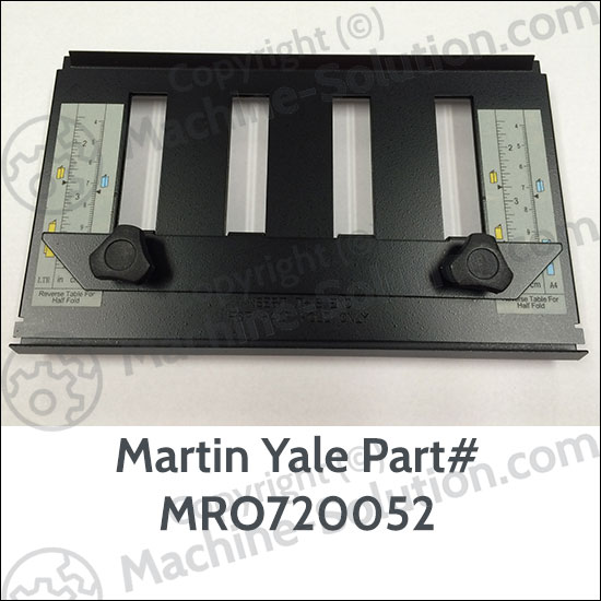 Martin Yale MRO720052 2ND FOLD TABLE ASSY Martin Yale MRO720052 2ND FOLD TABLE ASSY