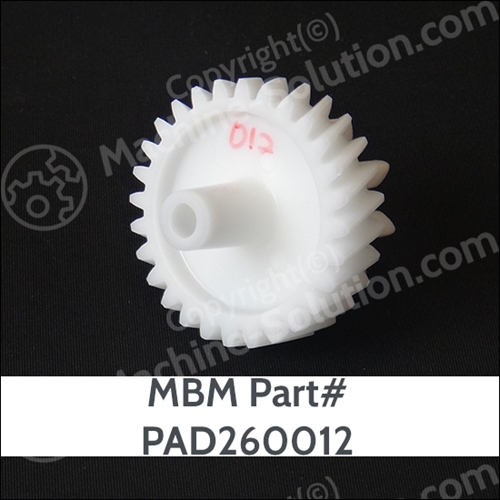 MBM PAD2610012 GEAR NLA - You must buy the set PART# PAD2610590 - MBM PAD2610012
