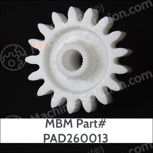 MBM PAD2610013 GEAR NLA - You must buy the set PART# PAD2610590 - MBM PAD2610013