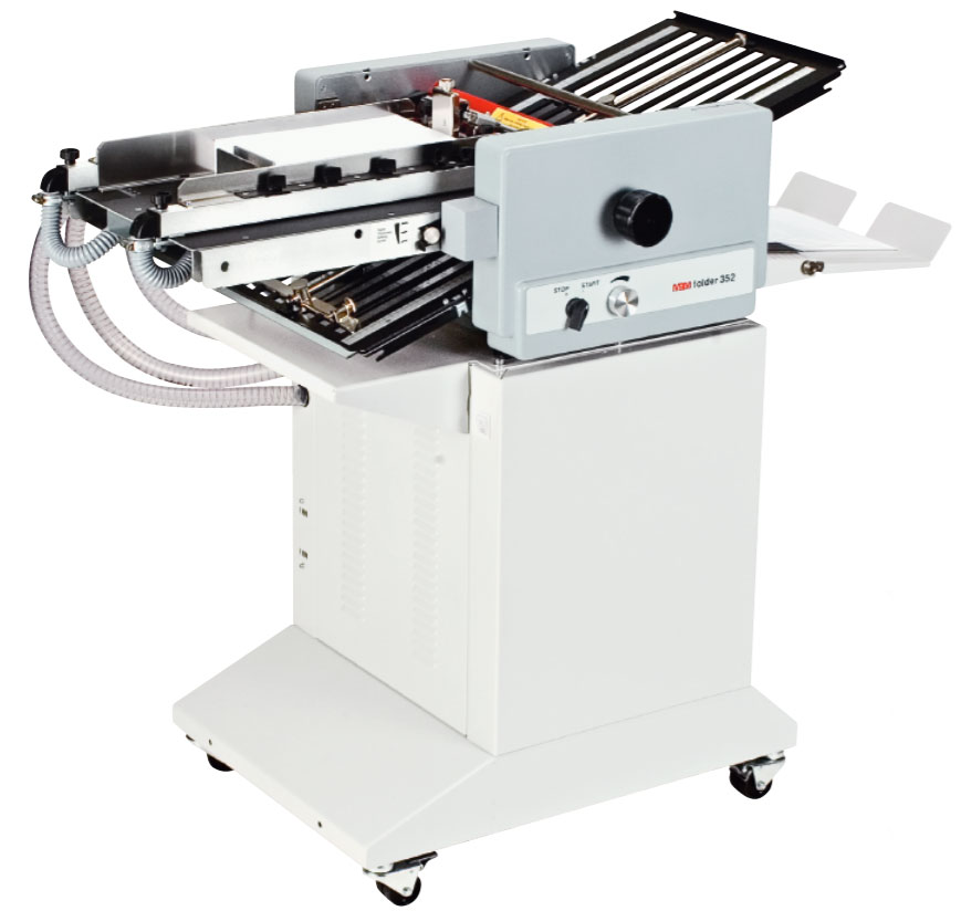 MBM 352S Commercial Air Feed Suction Paper Folder - MBM 352S FOLDER