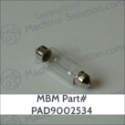 MBM PAD9002534 LIGHT BULB 30V 10W FUSE STYLE PAD9002534