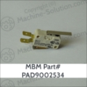 MBM PAD9002996 MICROSWITCH FOR 721 PAD9002996