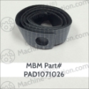 MBM PAD1071026 RUBBER STRIP PAD1071026