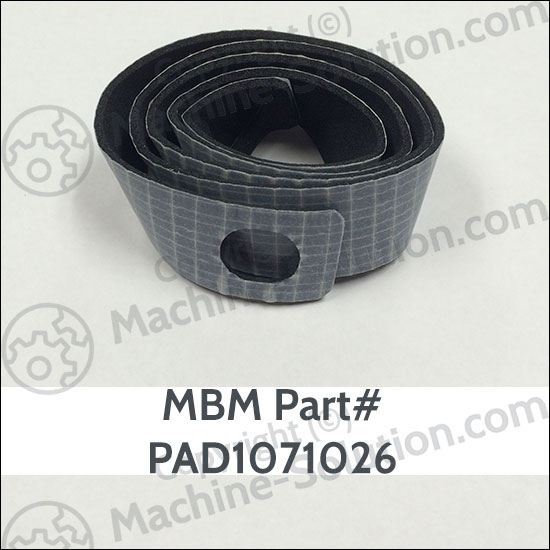 MBM PAD1071026 RUBBER STRIP - MBM PAD1071026
