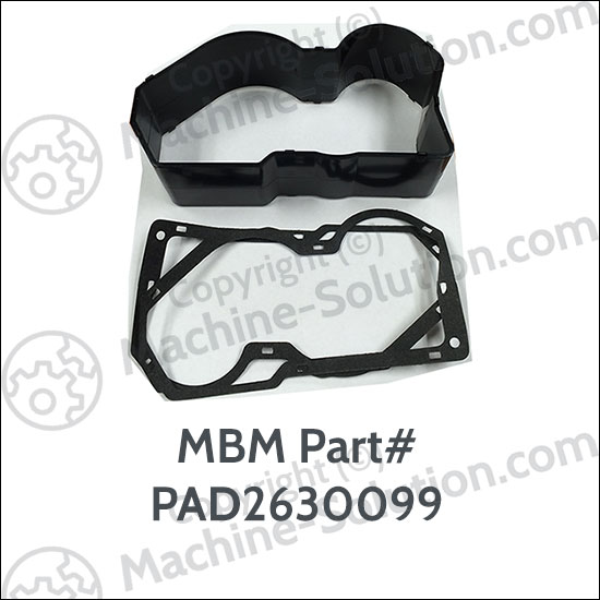 MBM PAD2630099 GEAR BOX COVER COMPLETE PAD2630099