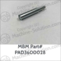 MBM PAD3600028 BOLT FOR CRANK HANDLE FOR 4104A PAD3600028