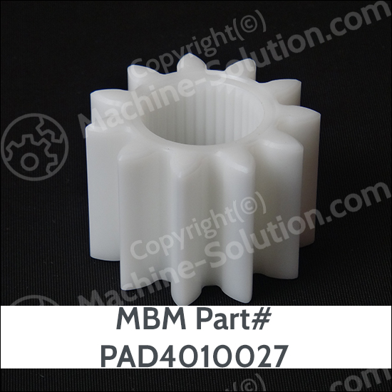 MBM PAD4010027 GEAR PAD4010027