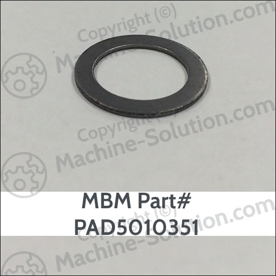 MBM PAD5010351 WASHER PAD5010351