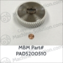 MBM PAD5200510 GEAR WITH BUFFER FOR 2602B PAD5200510
