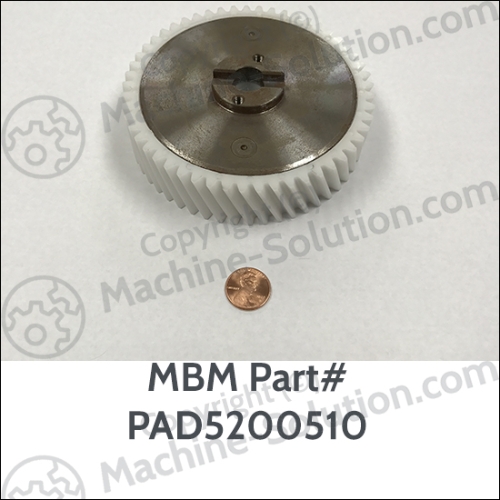 MBM PAD5200510 GEAR WITH BUFFER FOR 2602B - MBM PAD5200510