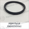 MBM PAD5250062 RUBBER RING FOR CLUTCH DRUM PAD5250062