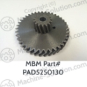 MBM PAD5250130 STEEL GEAR PAD5250130