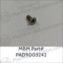 MBM PAD9003242 SCREW (XDIN965M4X10) PAD9003242