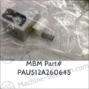 MBM PAU512A260645 STOPPER SLIDER ASSEMBLY FOR 45N, 306 PAU512A260645
