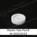 Martin Yale M-O003033 GEAR 24T X 3/8ID Martin Yale M-O003033 GEAR 24T X 3/8ID