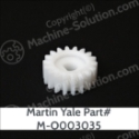 Martin Yale M-O003035 18T GEAR W/.375 BORE Martin Yale M-O003035 18T GEAR W/.375 BORE