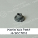 Martin Yale M-S007018 1/4-I/ D/C THUMB NUT Martin Yale M-S007018 1/4-I/ D/C THUMB NUT