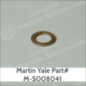 Martin Yale M-S008041 1/2X3/4X1/16 OILITE Martin Yale M-S008041 1/2X3/4X1/16 OILITE