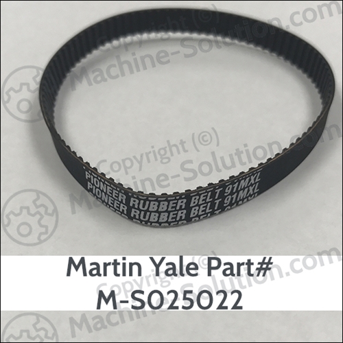 Martin Yale 8.48 Timing Belt Replacement M-S025022 - MY M-S025022