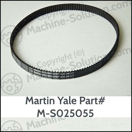 Martin Yale M-S025055 140T 3MM HTD BELT Martin Yale M-S025055 140T 3MM HTD BELT