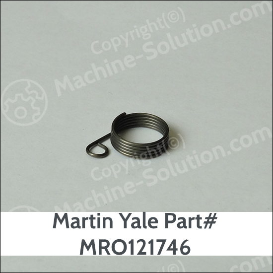 Martin Yale MRO121746 1217 CLUTCH SPRING Martin Yale MRO121746 1217 CLUTCH SPRING