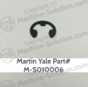 Martin Yale M-S010006 5133-50 EXT."E" RING Martin Yale M-S010006 5133-50 EXT."E" RING