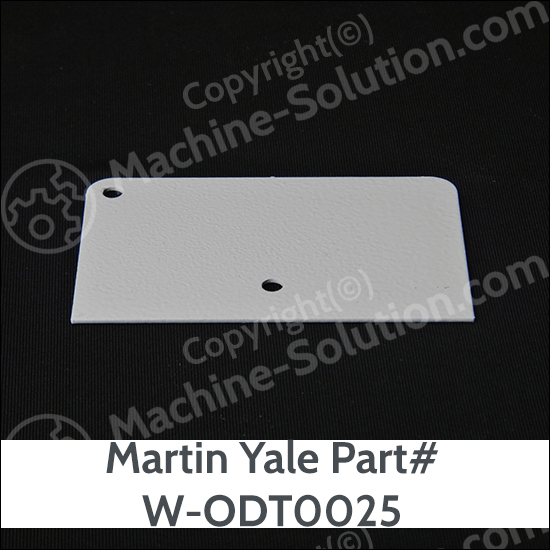 Martin Yale W-ODT0025 P/C END PLATE Martin Yale W-ODT0025 P/C END PLATE