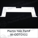 Martin Yale W-ODT0102 P/C 8-1/2" TOP PLATE FEMALE Martin Yale W-ODT0102 P/C 8-1/2" TOP PLATE FEMALE