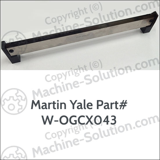 Martin Yale W-OGCX043 ASY CROSS CUT BLADE ASSY. - W-OGCX043