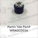 Martin Yale WRAGC0026 BCS FEED ROLLER WITH SET SCREW Martin Yale WRAGC0026 BCS FEED ROLLER WITH SET SCREW