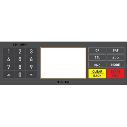 TBS CD-1000 Premium Multi-Currency Discriminator Money Counter USD, Peso, and British Pound - CD-1000 USD Peso Pound