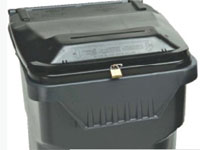 ProSource Black Lockable Confidential Document Containers 