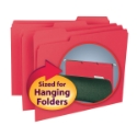 Smead 10267 Interior Folders Three pockets