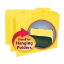 Smead 10271 Interior Folders Three pockets